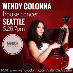 Seattle house concert